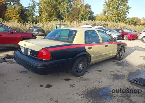 2011 Ford Crown Victoria Police Interceptor из США, поврежденный, VIN 2FABP7BV5BX123826